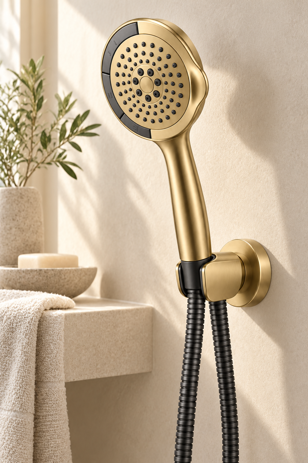 4.7 in Multi-Mode Hand Shower with Side Dock