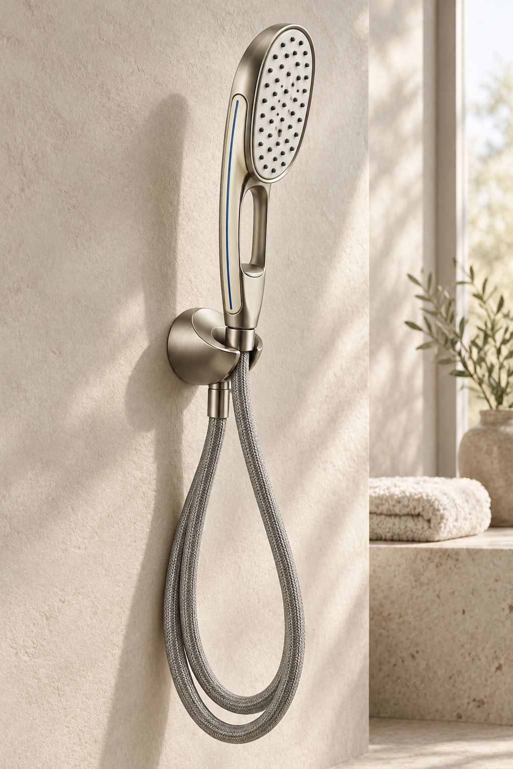 Vellum Porcelain-Accent Hand Shower