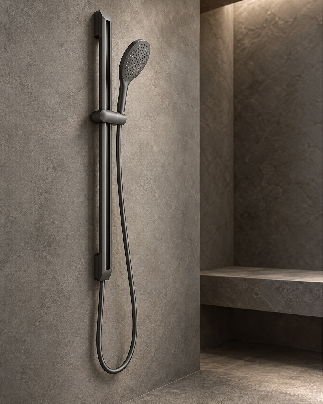 PrismRail Adjustable Hand Shower System