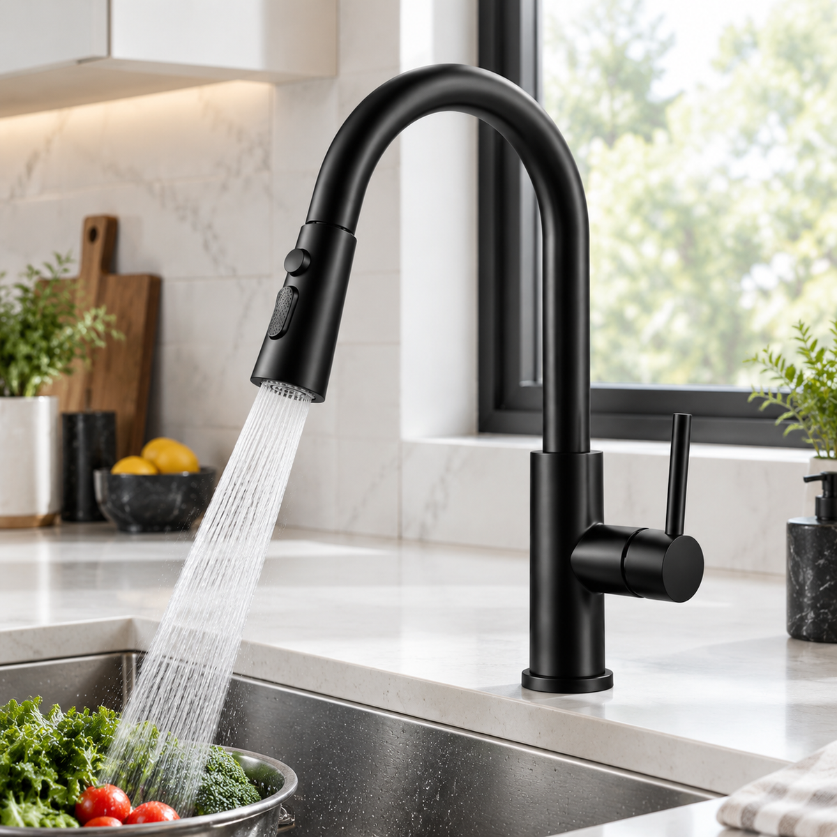 Smart Motion Kitchen Faucet